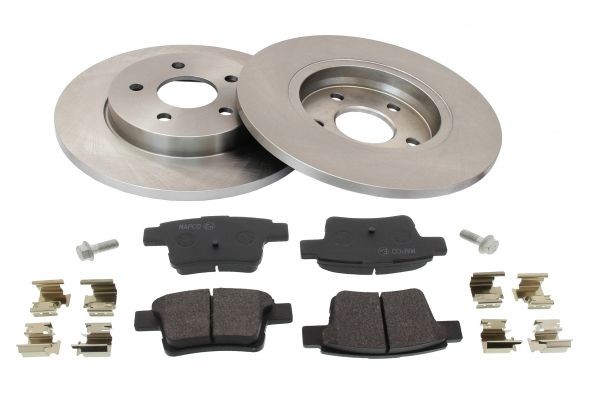 MAPCO Kit de travões 47689 MAPCO 47689 Kit de pastilhas de travão e disco Ford Ranger mk2 preço