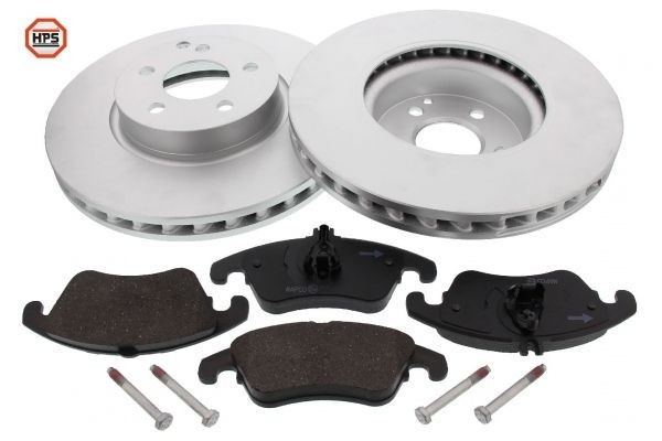 MAPCO Bromssats, skivbroms 47798HPS MAPCO 47798HPS Bromsskivor och bromsbelägg Mercedes SLK R172 fram och bak