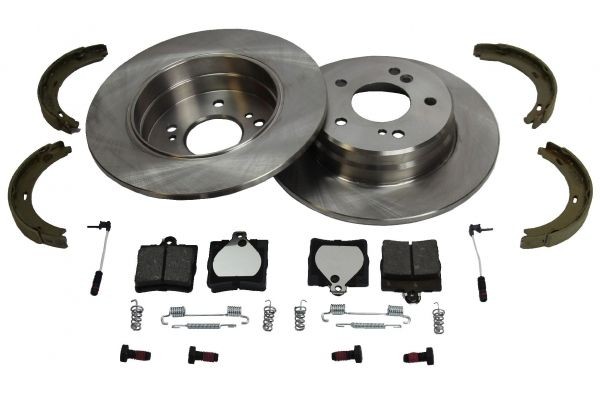 MAPCO Bromssats, skivbroms 47806/1 Byta Bromsskivor och bromsbelägg G W460 kostnad MAPCO 47806/1