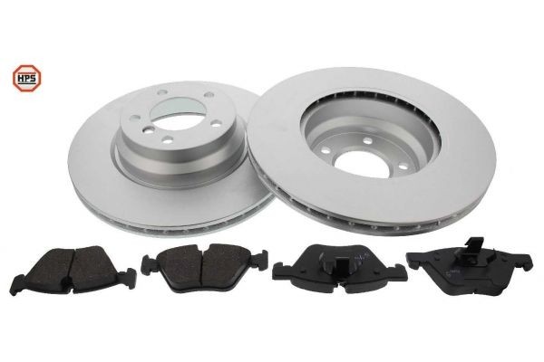 MAPCO Disques et plaquettes de freins 47871HPS MAPCO 47871HPS Disque et plaquette BMW E36 Compact pas cher