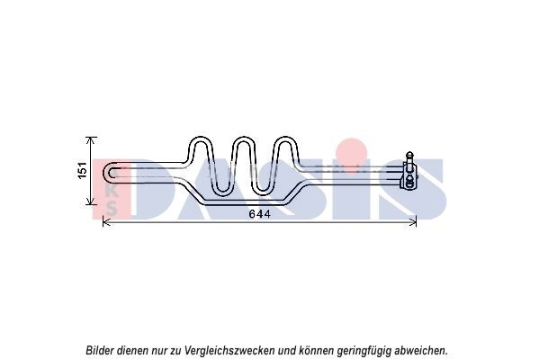 AKS DASIS Oliekoeler, besturing 056045N Kia SORENTO Oliekoeler, besturing AKS DASIS 056045N