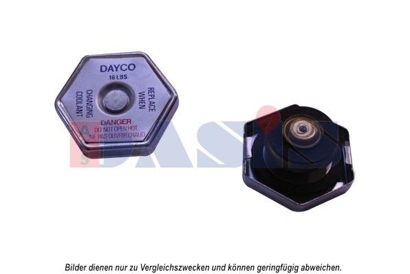 Tampa de fecho, radiador AKS DASIS 750450N AKS DASIS 750450N: Tampa do radiador Jeep CHEROKEE 2012