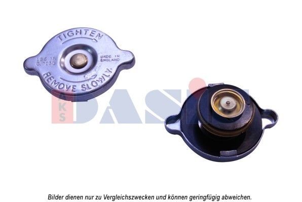 Tampa de fecho, radiador AKS DASIS 751609N AKS DASIS 751609N: Tampa do radiador Mitsubishi COLT 2002