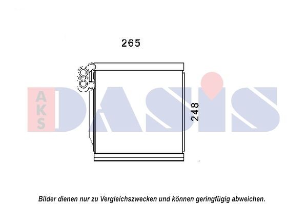 AKS DASIS Evaporatore climatizzatore 820363N AKS DASIS 820363N Evaporatore aria condizionata Vauxhall INSIGNIA originali