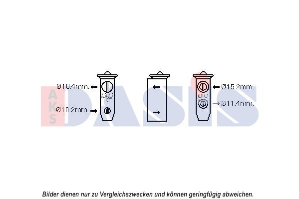 Expansieventiel airco AKS DASIS 840255N AKS DASIS 840255N Expansieventiel airco Subaru FORESTER 2025