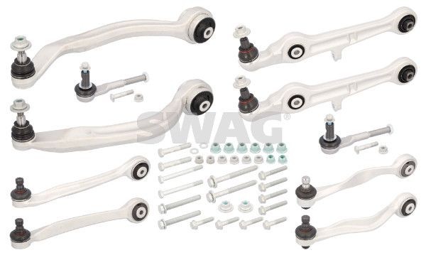 SWAG Link Set, wheel suspension 30 93 9402 Audi A5 SWAG control arm repair kit 30939402