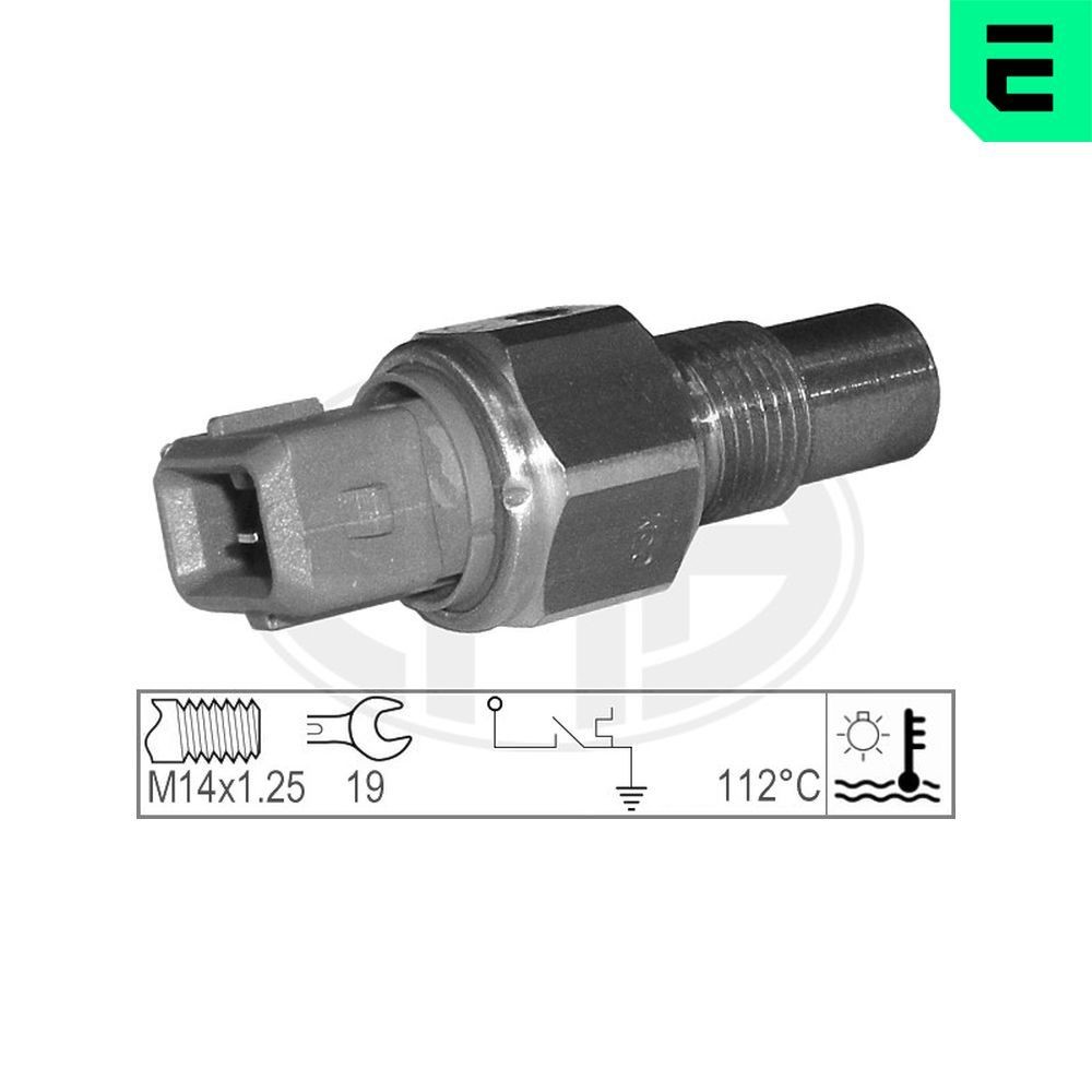 ERA Temperature Switch, coolant warning lamp 330556 ERA 330556 SUZUKI CARRY Kasten radiator fan temperature switch replacement