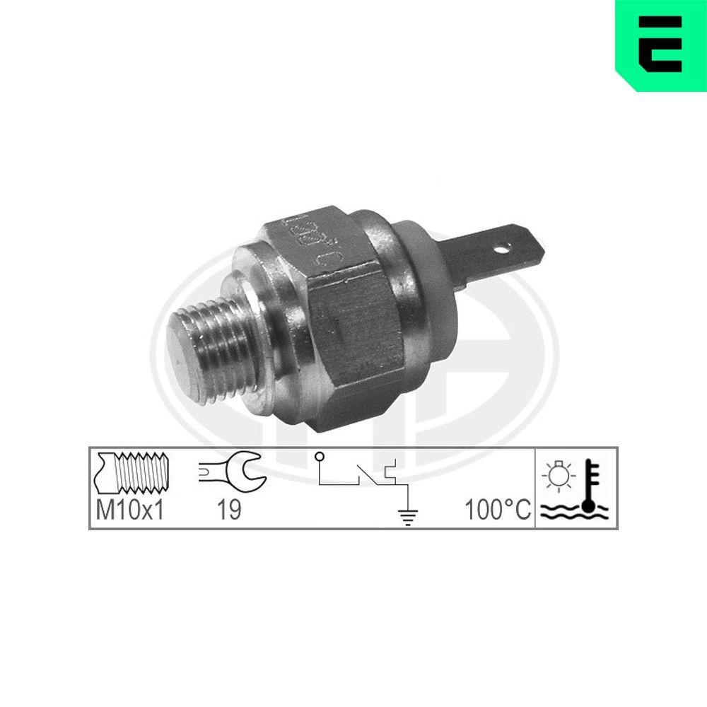 ERA Termoslēdzis, Dzesēšanas škidruma brīdinājuma spuldze 330646 330646 Termoslēdzis radiatora ventilators ERA VW GOLF
