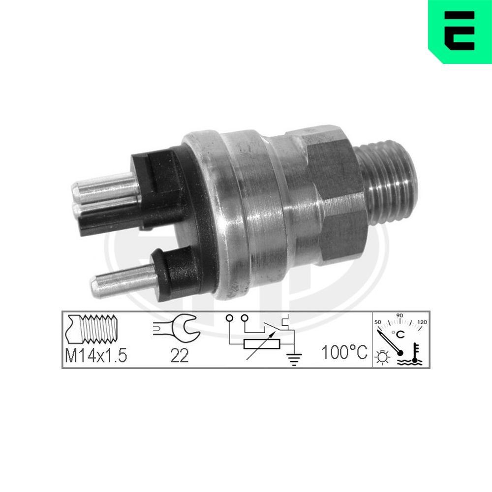 ERA Sensor, kølevæsketemp. 330149 ERA 330149 Mercedes T1 Bus Temperatursensor originale pris