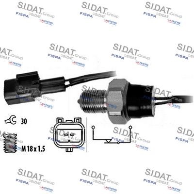 SIDAT Spínač cúvacích svetiel 3.234264 3.234264 Spínač cúvacích svetiel HYUNDAI TRAJET SIDAT
