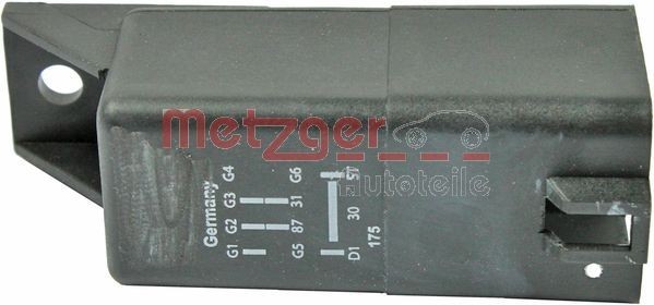 METZGER Relejs, Palaišanas iekārta 0884015 0884015 Kvēlsveču relejs Volkswagen TIGUAN METZGER