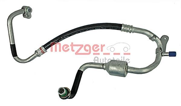 Condotto d. bassa / alta pressione, Climatizzatore METZGER 2360021 METZGER 2360021 Tubo climatizzatore Seat ALHAMBRA 2009