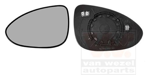 VAN WEZEL Miroir de rétroviseur 0817837 VAN WEZEL 0817837 Vitre de rétroviseur Chevrolet Aveo T300 pas cher