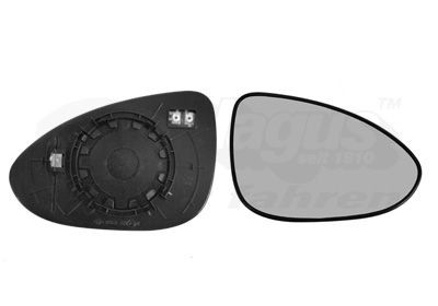 VAN WEZEL Peegliklaas, Välispeegel 0817838 VAN WEZEL 0817838 Peegliklaas Chevrolet Aveo T300 originaal hind