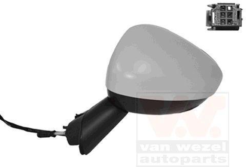 VAN WEZEL Εξωτερικός καθρέπτης 0929807 VAN WEZEL 0929807 Εξωτερικός καθρέπτης