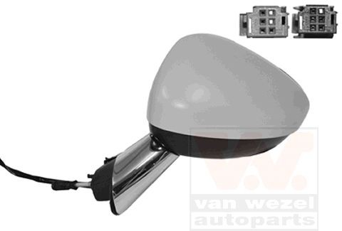 VAN WEZEL Εξωτερικός καθρέπτης 0952817 VAN WEZEL 0952817 Εξωτερικός καθρέπτης