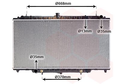 Kylare VAN WEZEL 13002264 VAN WEZEL 13002264 Kylare NISSAN PATROL 2004
