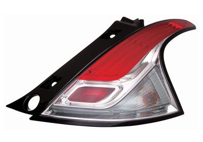 VAN WEZEL Baklykt 1779932 VAN WEZEL 1779932 Baklykter Delta II (836) pris