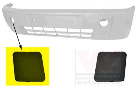 VAN WEZEL Guarnição, pára-choques 1884582 VAN WEZEL 1884582 originais Friso de pára-choques Ford Maverick 1n2 custo
