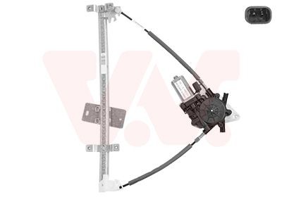 VAN WEZEL Stikla pacelšanas mehānisms 2543261 VAN WEZEL 2543261 Stikla pacēlāji MG MG orģinālās