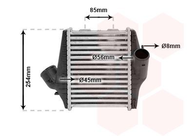 Intercooler VAN WEZEL 29004016 VAN WEZEL 29004016 2013 SMART FORTWO turbo intercooler replacement