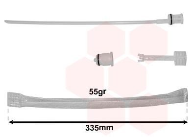 VAN WEZEL Secador, ar condicionado 3000D601 VAN WEZEL 3000D601 originais Filtro secador do ar condicionado W204 custo