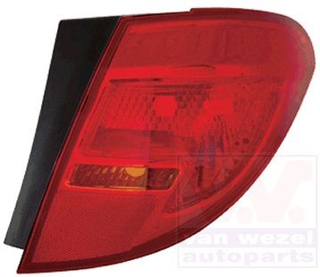 Feu arrière VAN WEZEL 3860932 VAN WEZEL 3860932 Kit de feux arrières OPEL MERIVA 2006
