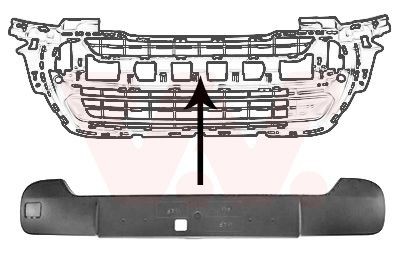VAN WEZEL Mostrina, Paraurti 4014580 VAN WEZEL 4014580 Mostrina, Paraurti