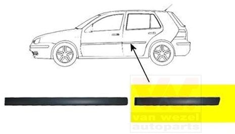 VAN WEZEL Pynte- / beskyttelsesliste, dør 5888425 5888425 Pynteliste VAN WEZEL ALFA ROMEO GIULIA