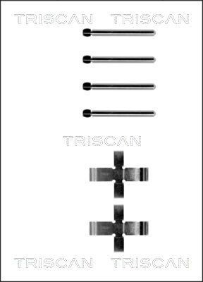TRISCAN Kit de acessórios, pastilhas de travão 8105 101141 TRISCAN 8105101141 Kit de acessórios, pastilhas de travão 99 Coupe preço