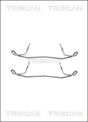 TRISCAN Kit d'accessoires, plaquette de frein à disque 8105 101565 Kit d'accessoires, plaquette de frein à disque TRISCAN 306 8105 101565 pas cher