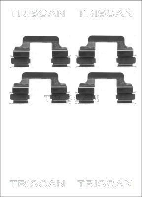 TRISCAN Kit de acessórios, pastilhas de travão 8105 101630 Kit de acessórios, pastilhas de travão TRISCAN MODEL S 8105 101630 baratos