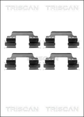 TRISCAN Monteringssats, bromsbelägg 8105 101635 8105 101635 TRISCAN monteringssats, bromsbelägg Mercedes B-klass