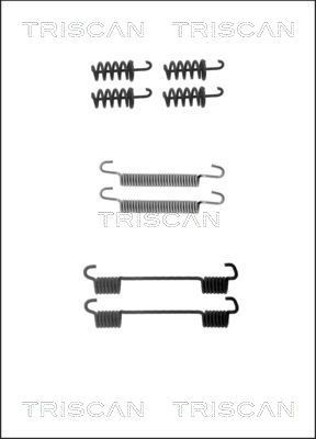TRISCAN Tilbehørsett, håndbremsesko 8105 102605 TRISCAN 8105102605 Tilbehørsett bremsesko Mercedes Sprinter 4,6-t Van pris
