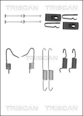 TRISCAN Tilbehørsett, håndbremsesko 8105 102613 TRISCAN 8105 102613 Tilbehørsett bremsesko NISSAN NV300 Åpen lastebil / chassis (X82) billige
