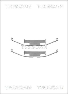 TRISCAN Kit accessori, pastiglia freno 8105 111572 8105 111572 costo Kit accessori, pastiglia freno TRISCAN BMW X5