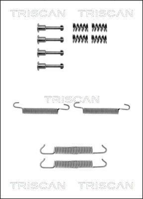 TRISCAN Piederumu komplekts, Stāvbremzes mehānisma bremžu loks 8105 112065 TRISCAN 8105112065 Piederumu komplekts bremžu loki E87 cena