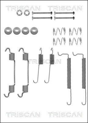 TRISCAN Accessory Kit, brake shoes 8105 242561 price Daewoo KLAN Accessory kit brake shoes 8105 242561 TRISCAN