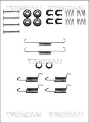 TRISCAN Tilbehørsett, håndbremsesko 8105 422586 8105 422586 TRISCAN Tilbehørsett bremsesko Nissan billige