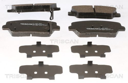 TRISCAN Bromsbelägg 8110 43042 KIA bromsbelägg sport TRISCAN 8110 43042