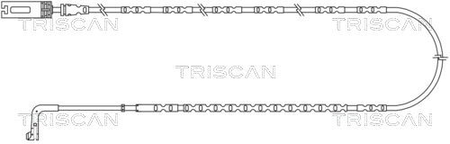 TRISCAN Jogo de contactos avisadores, desgaste pastilhas de travão 8115 11032 Sensor desgaste das pastilhas de travão TRISCAN ATECA 8115 11032 baratos
