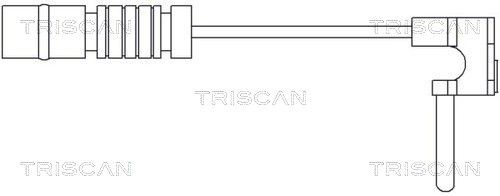 TRISCAN Varoitinsarja, jarrupalat 8115 23006 8115 23006 TRISCAN Jarrupalojen kulumisen ilmaisin CITROЁN JUMPY
