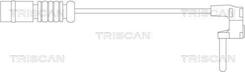 TRISCAN Varoitinsarja, jarrupalat 8115 23015 Varoitinsarja, jarrupalat TRISCAN