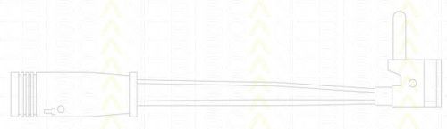 TRISCAN Témoin d'usure de plaquette de frein 8115 23016 8115 23016 TRISCAN Témoin d'usure plaquette Mercedes-Benz pas cher