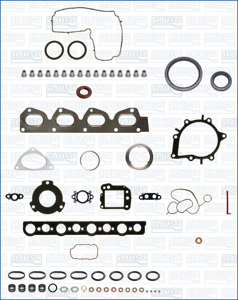 AJUSA Dichtungsvollsatz, Motor 51044700 51044700 AJUSA Jaguar F Type Cabrio Dichtungssatz Kurbelgehäuse Preis