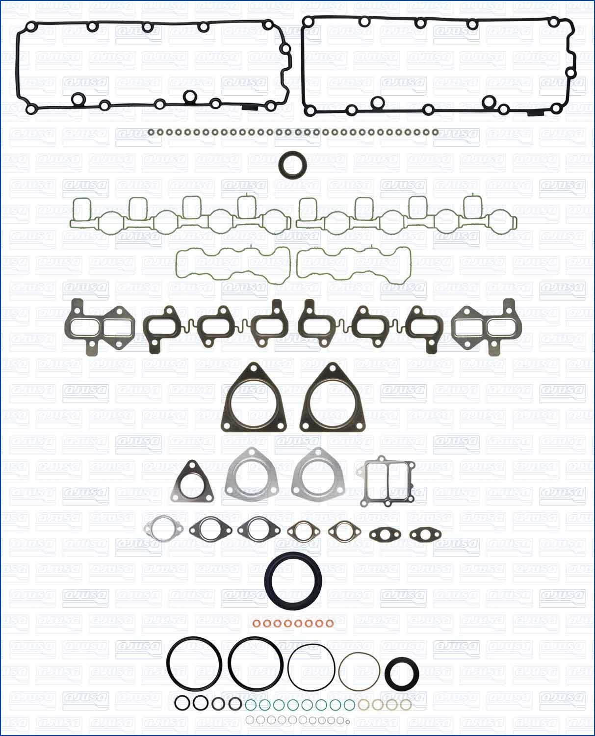AJUSA Gasket Set, cylinder head 53041900 AJUSA 53041900 Gasket Set, cylinder head AUDI A8 D3 (4E2, 4E8) 4.0 TDI quattro 275 hp 2004