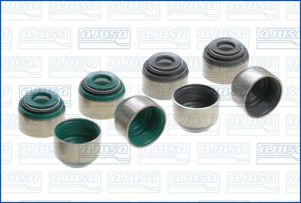 AJUSA Pakningssett, ventilstamme 57066200 Ventiltetninger AJUSA Toyota HILUX Pick-up 57066200