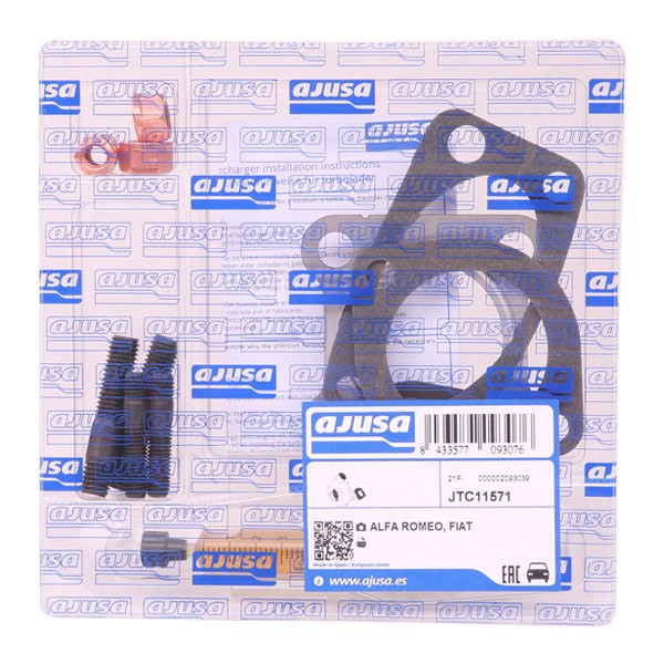 AJUSA Monteringsats, Turbo JTC11571 Fiat Croma 194 Monteringssats avgassystem AJUSA JTC11571