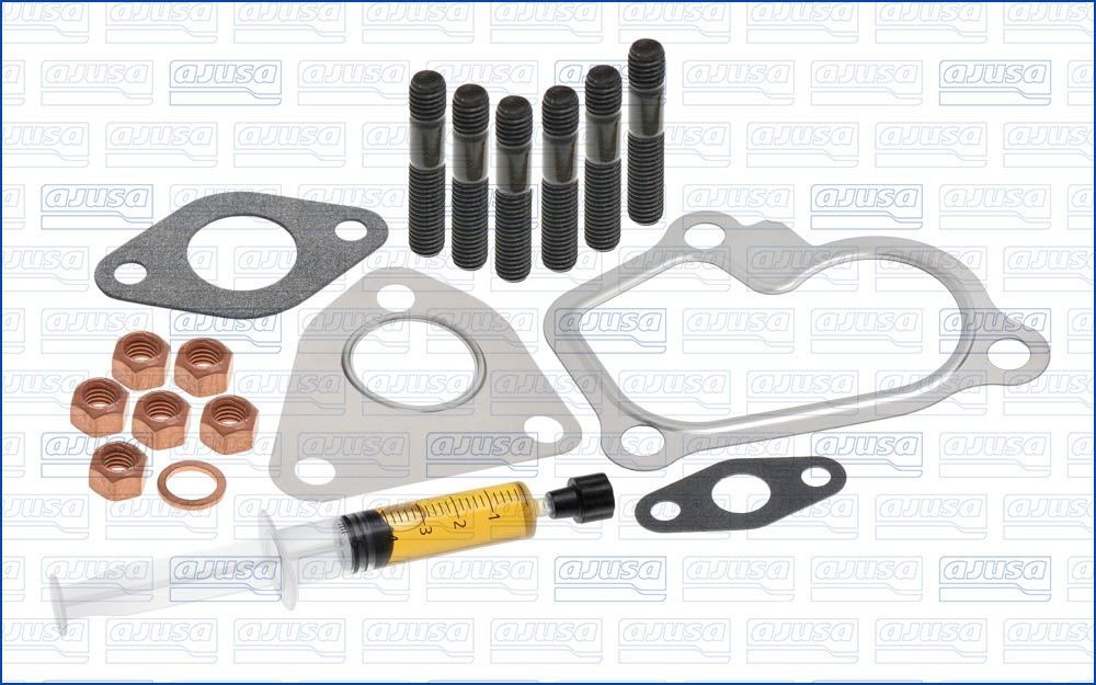 AJUSA Σετ τοποθέτησης, φορτιστής JTC11580 AJUSA JTC11580 Τουρμπο κιτ Fiat Panda Mk2 γνήσια τιμες