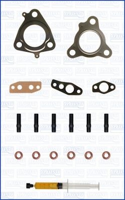AJUSA Σετ τοποθέτησης, φορτιστής JTC11616 AJUSA JTC11616 Φλάντζα υπερπληρωτή καυσαερίων Civic VIII Sedan (FD, FA) τιμες